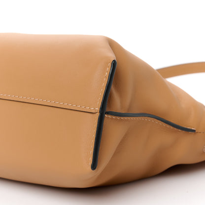Loewe Calfskin Mini Flamenco Knot Clutch Warm Desert 10 of 10