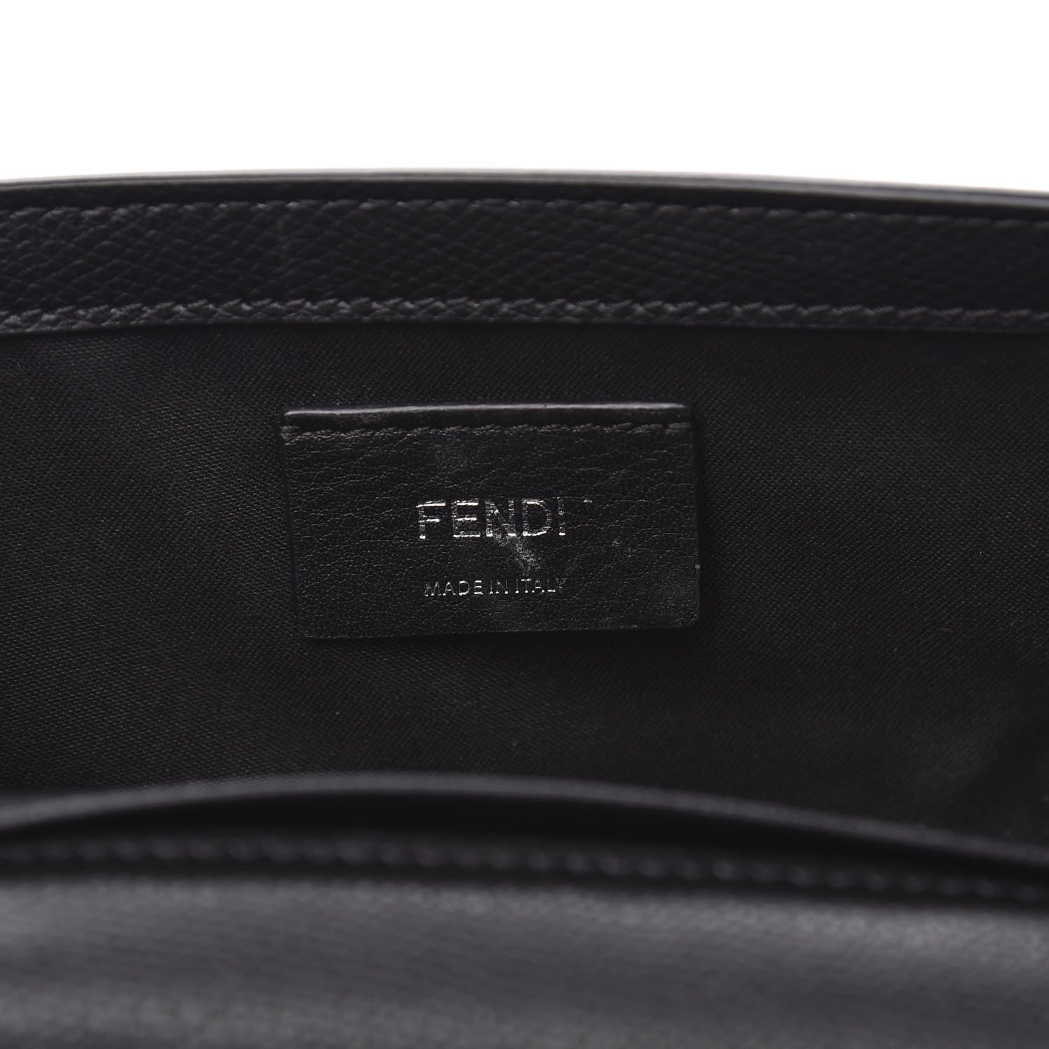 Fendi Vitello Cruise F is Fendi Wallet on Chain Black 6 of 11