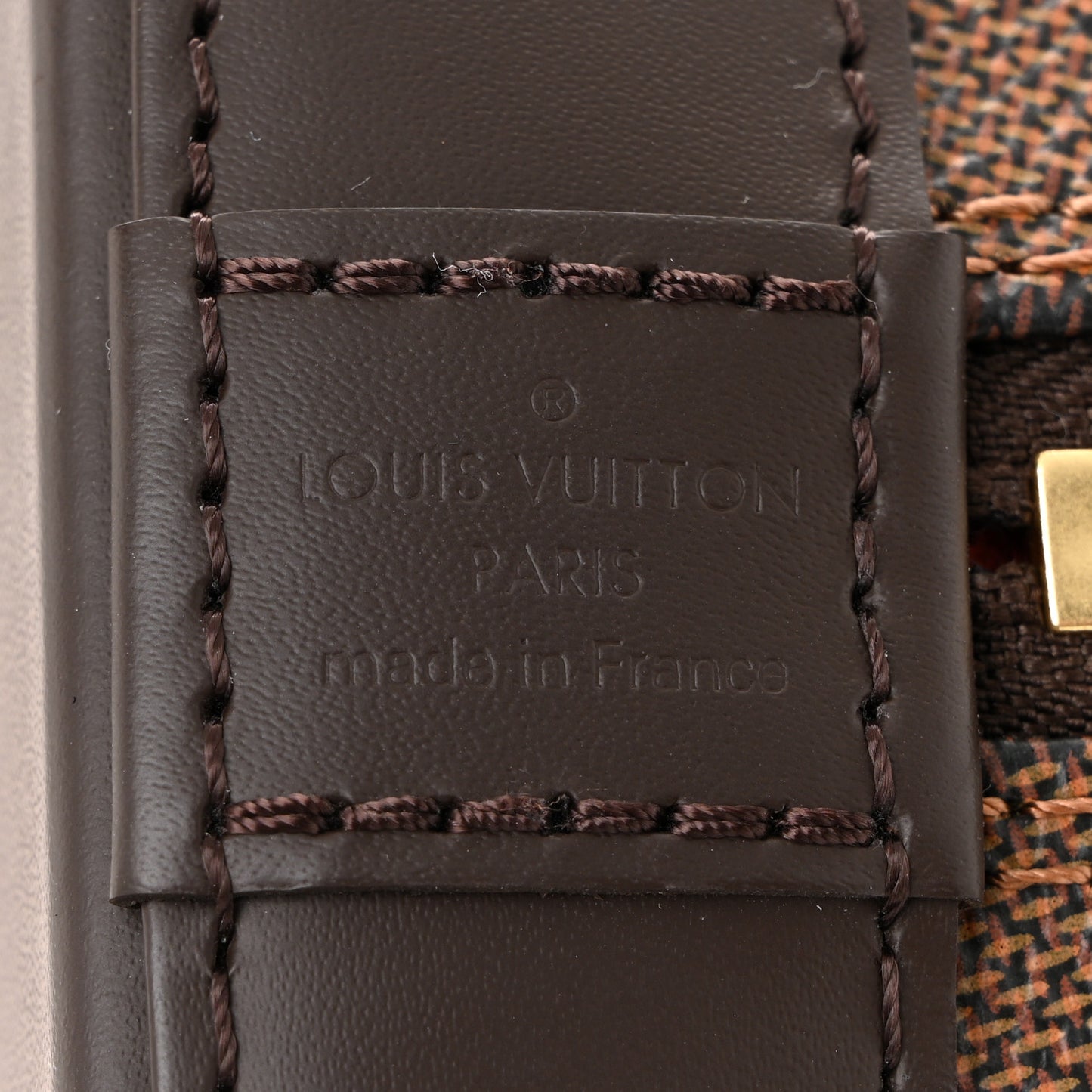 Damier Ebene Alma BB