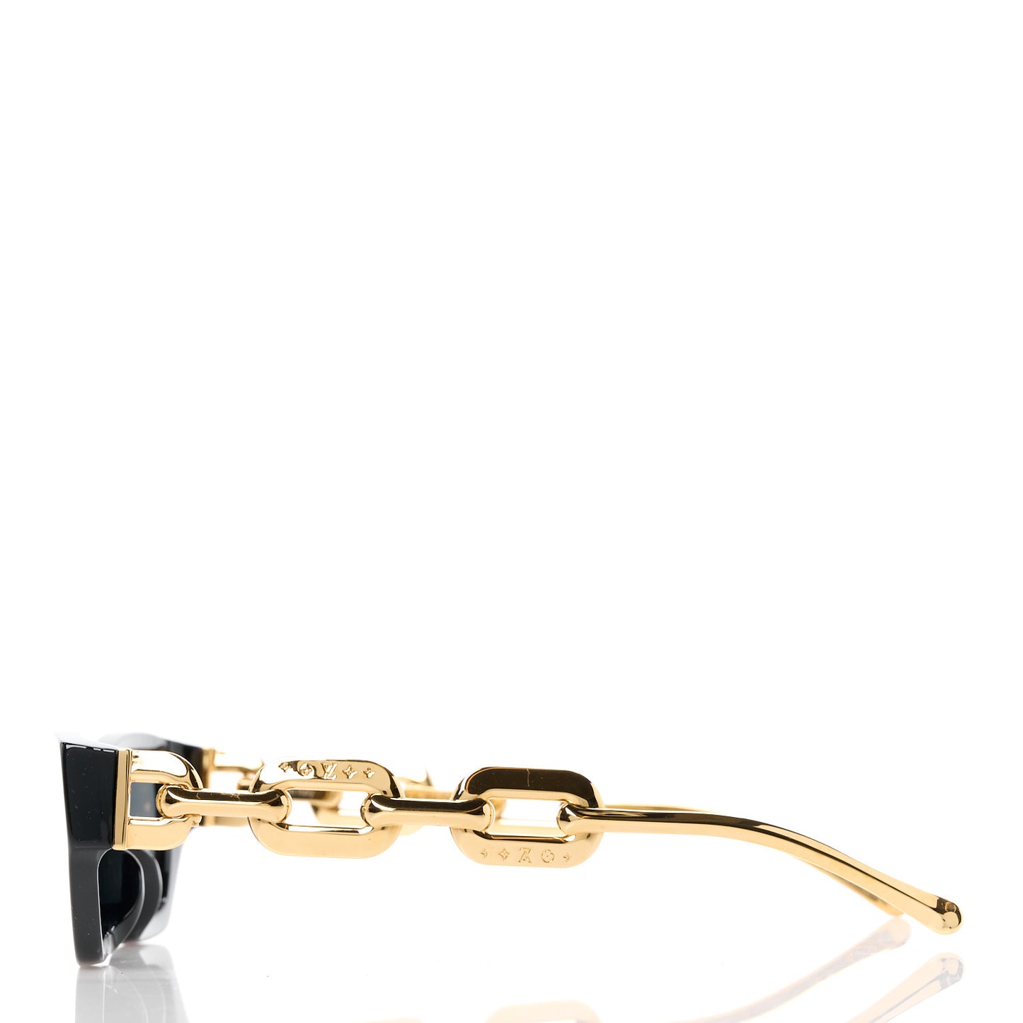 Metal LV Edge Sunglasses Z1473W Black