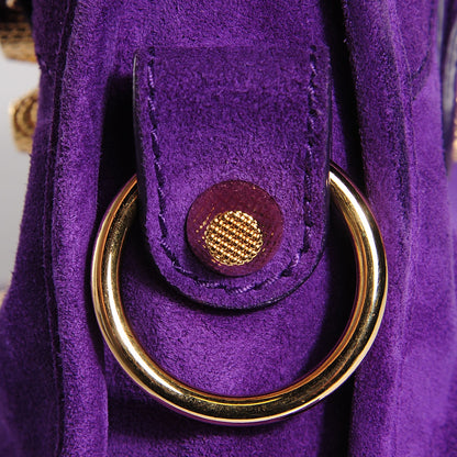 Balenciaga Baby Daim Suede Giant 12 Gold Hardware Mini City Ultraviolet 12 of 14
