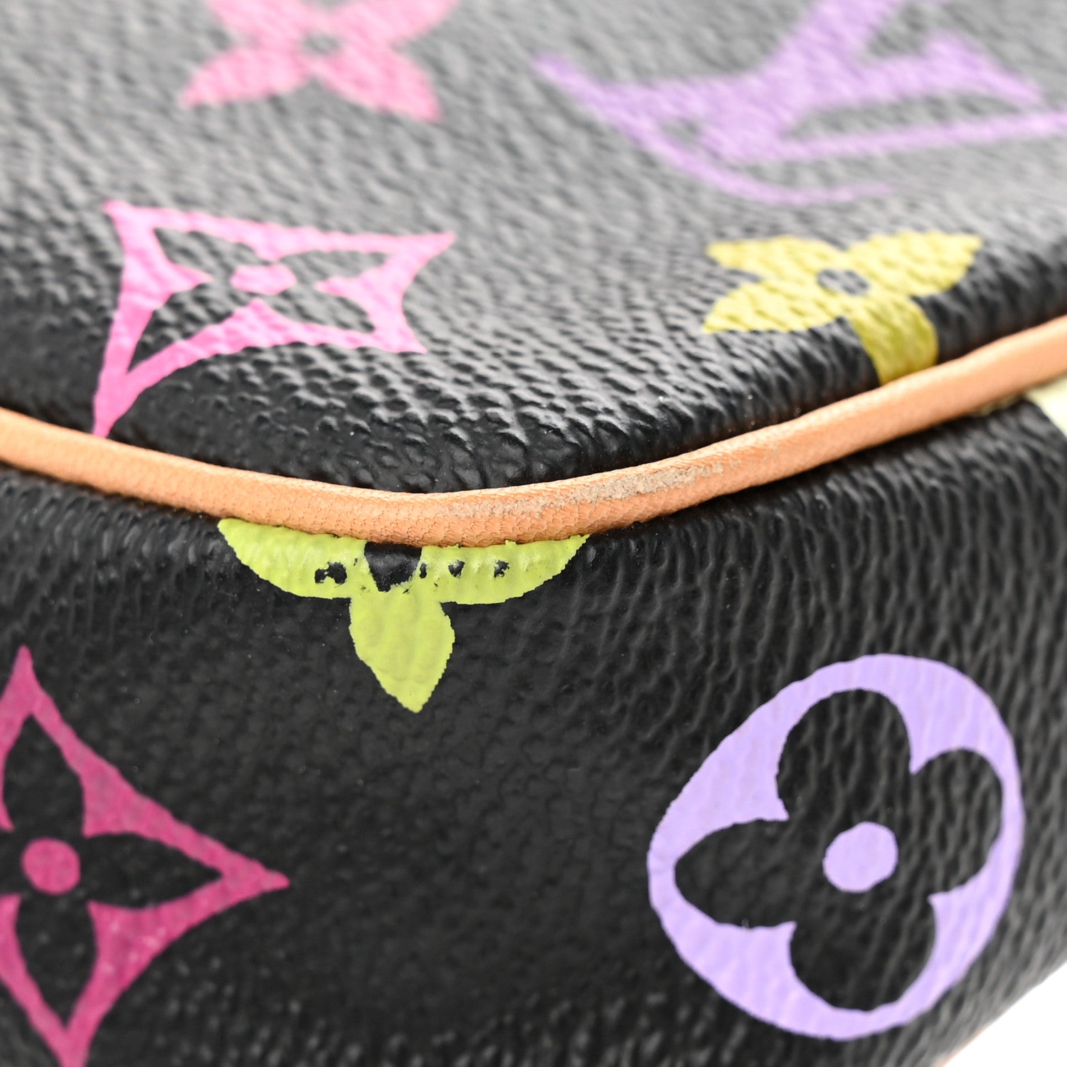 Louis Vuitton Monogram Multicolor Pochette Accessories Black 15 of 15