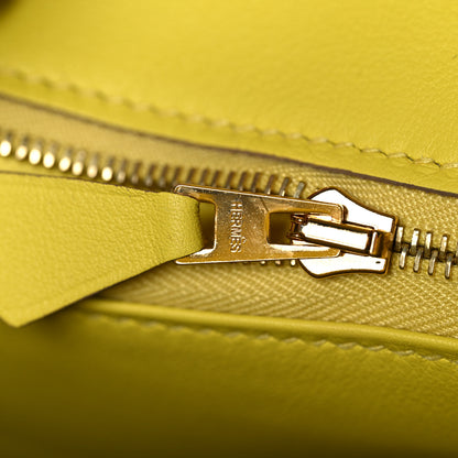 Hermes Swift Birkin 25 Lime 20 of 30