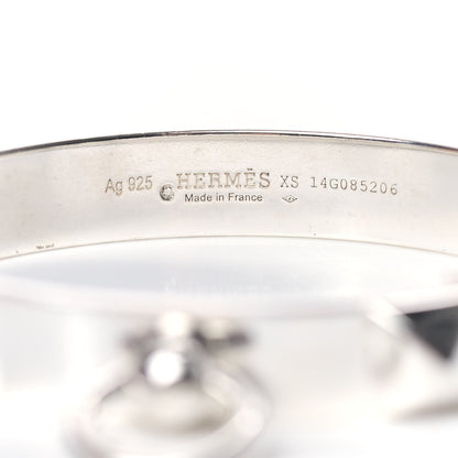Hermes Sterling Silver PM Collier De Chien Bracelet XS 4 of 6