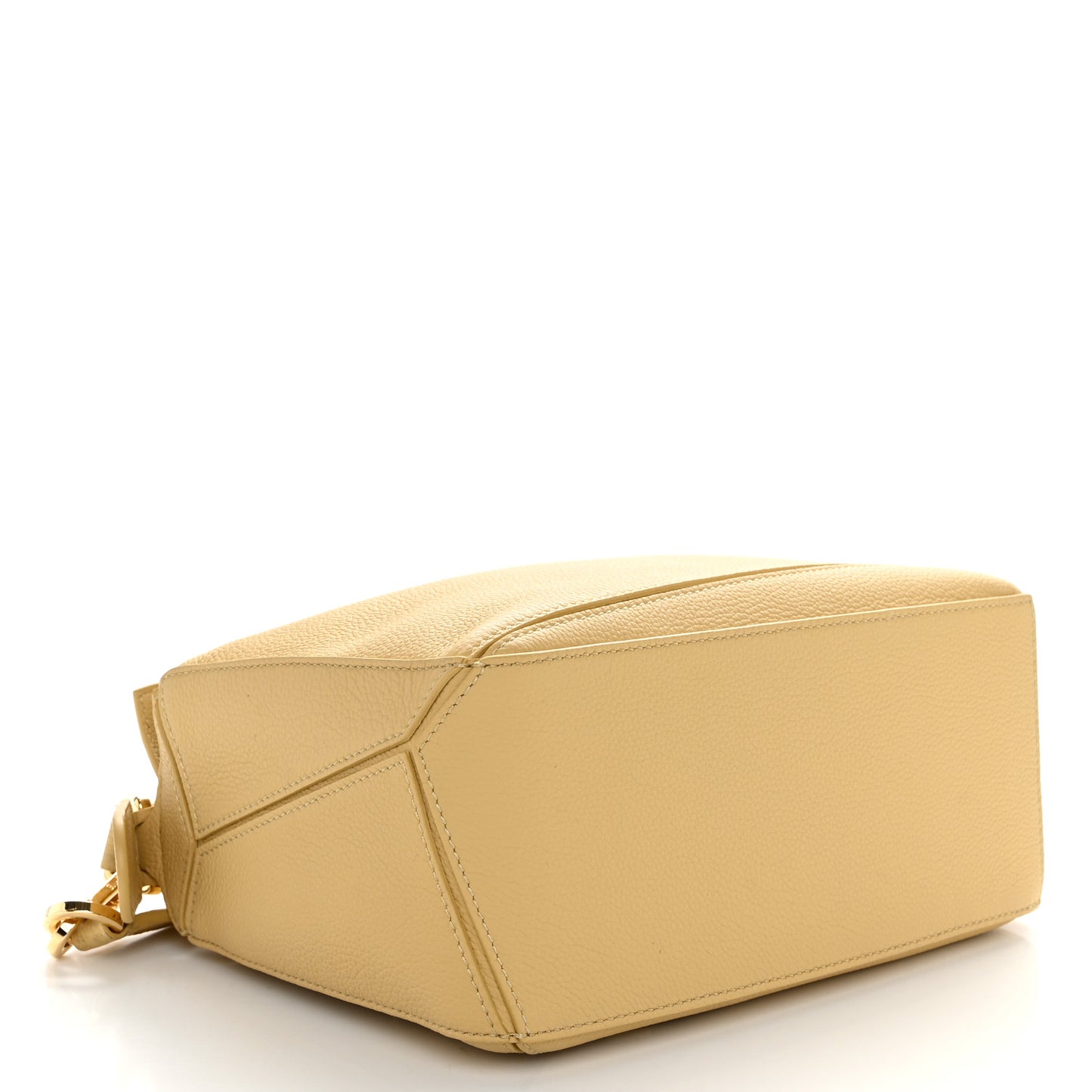 Calfskin Small Puzzle Bag Dark Butter