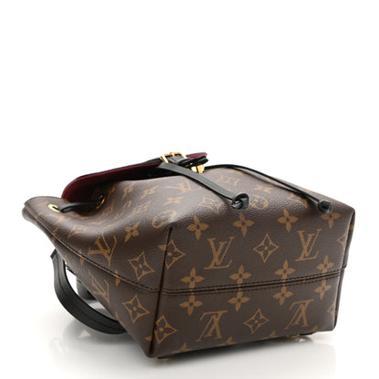 Louis Vuitton Monogram BB Montsouris NM Backpack Black 7 of 8