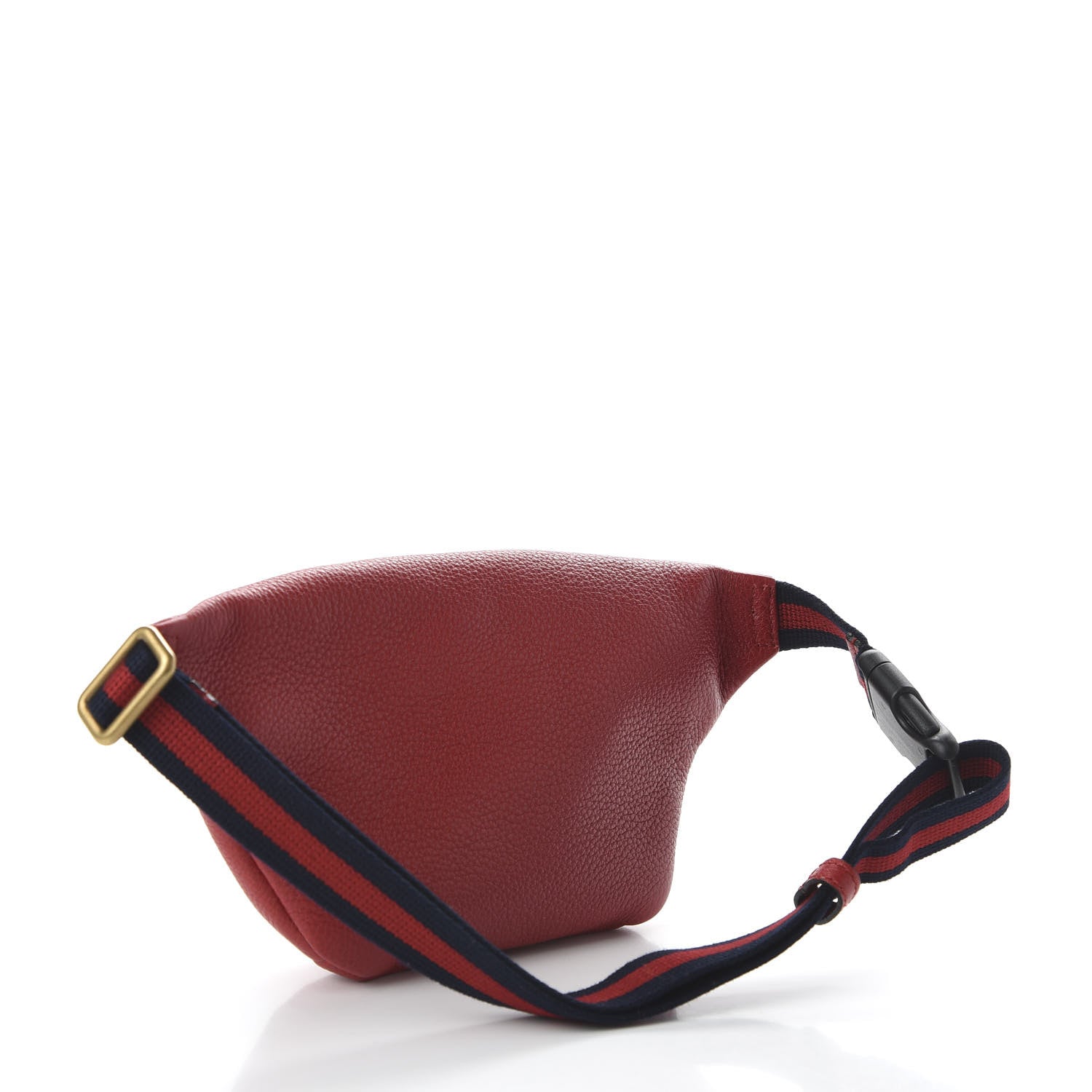 Gucci Grained Calfskin Small Logo Belt Bag Hibiscus Red 3 of 10