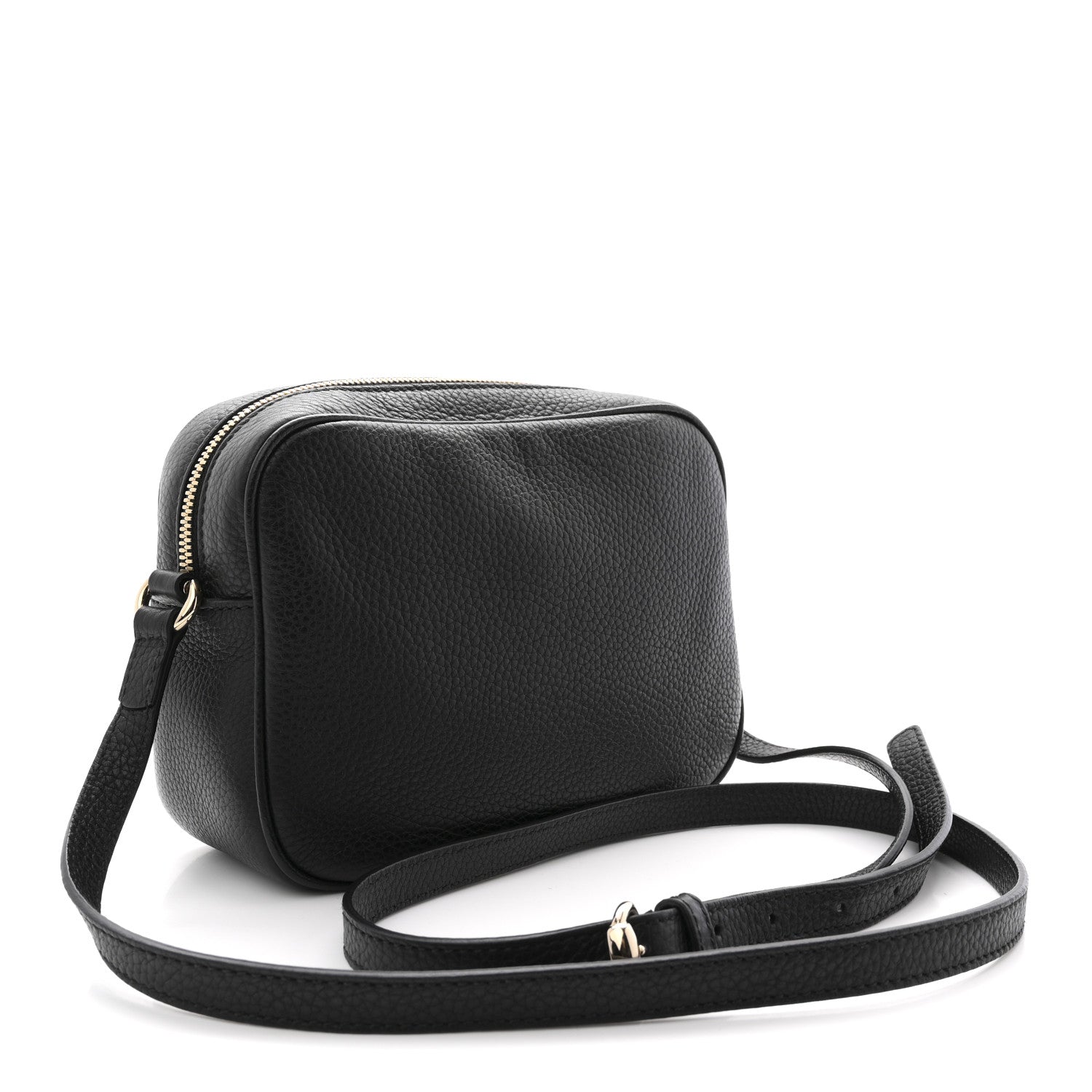 Gucci Pebbled Calfskin Small Soho Disco Bag Black 3 of 10