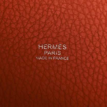 Hermes Taurillon Clemence Picotin Lock 18 PM Orange 6 of 15