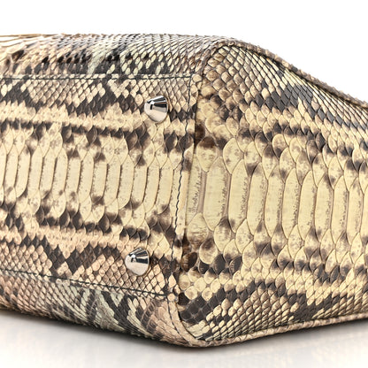 Christian Dior Snakeskin Large Lady Dior Beige 9 of 11