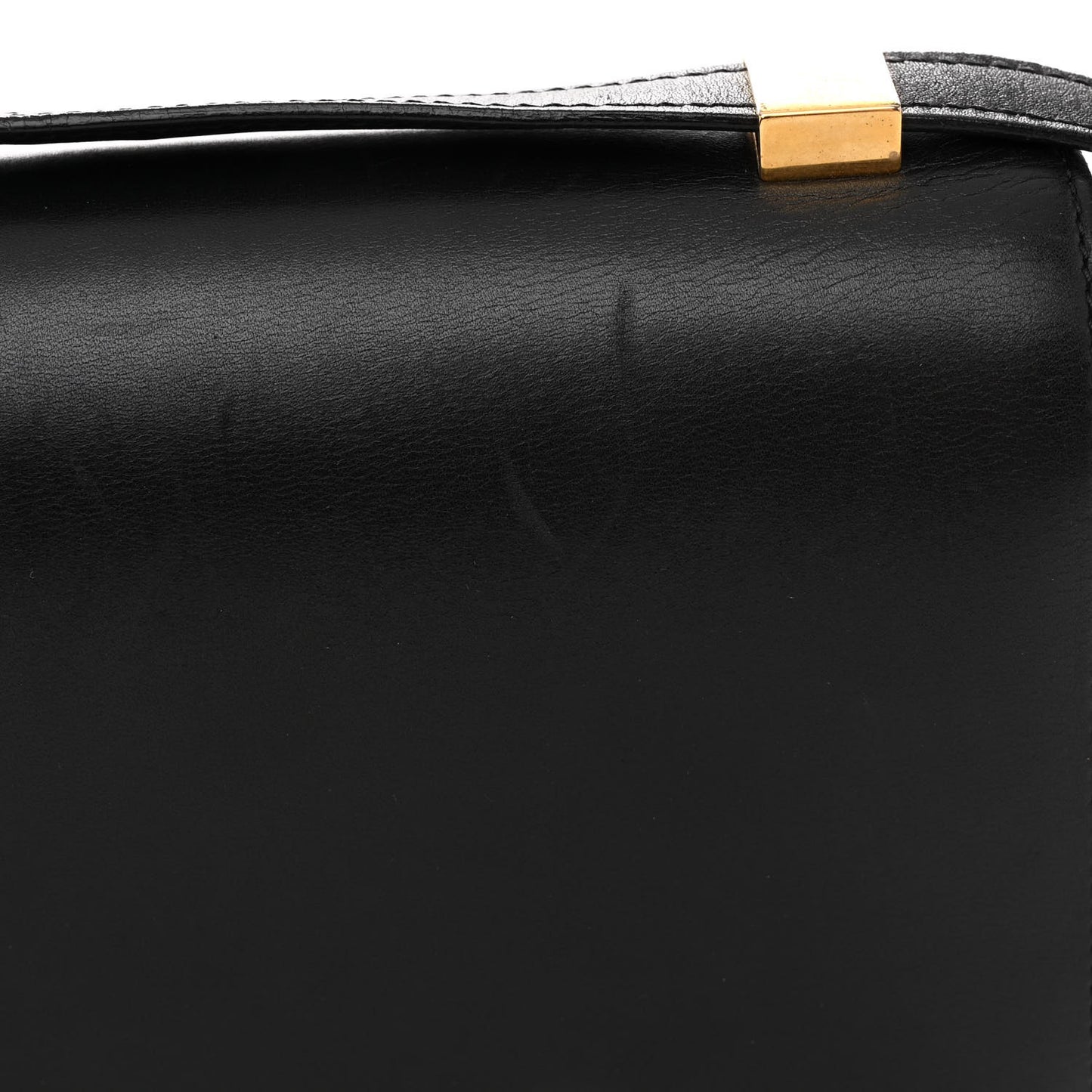 Calfskin Medium Bi-Color Case Flap Camel
