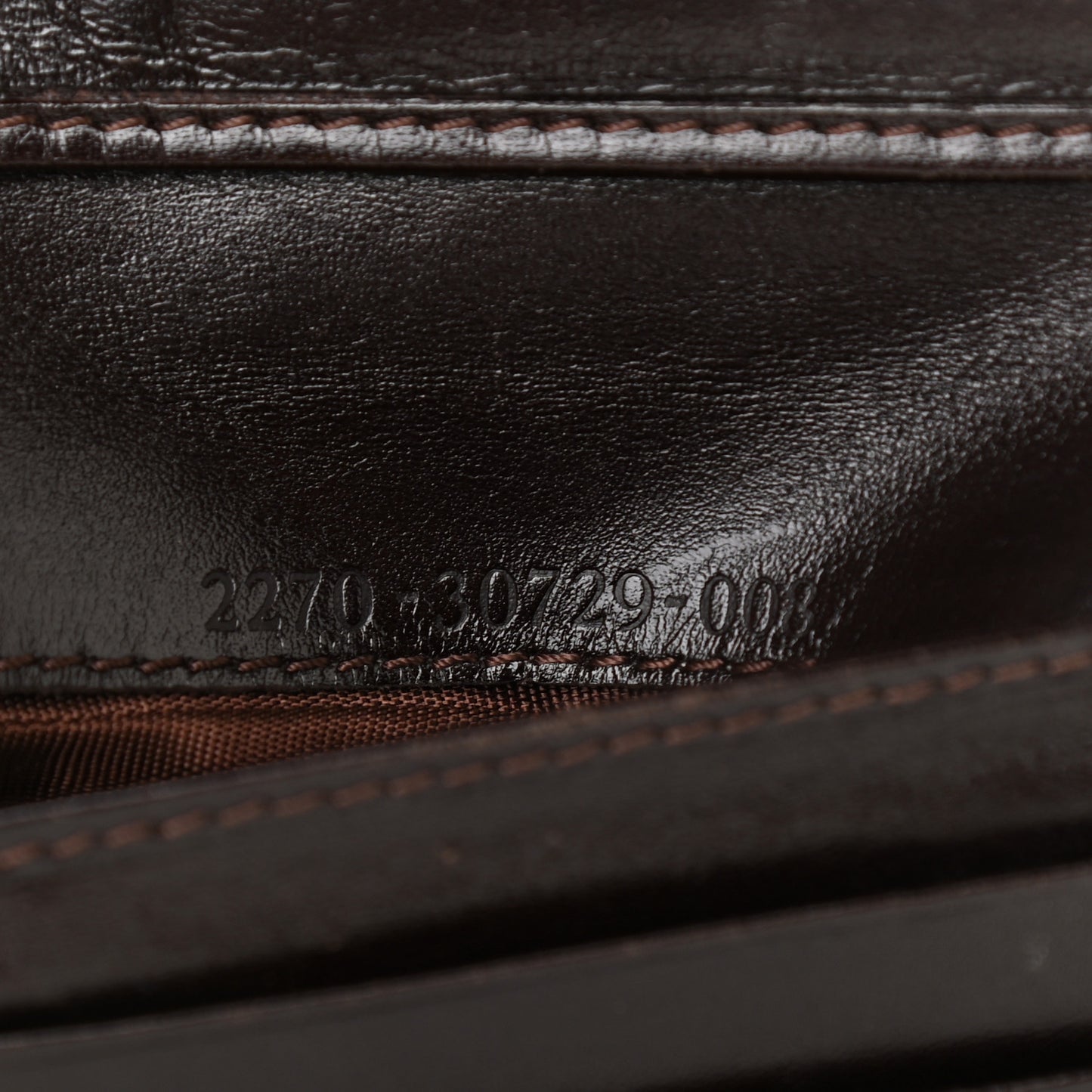 Zucca Compact Wallet Tobacco