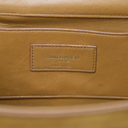 Saint Laurent Suede Medium Classic Monogram Kate Tassel Satchel Light Ochre 7 of 10