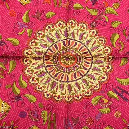 Hermes Silk Carre Kantha Scarf 90 2 of 3