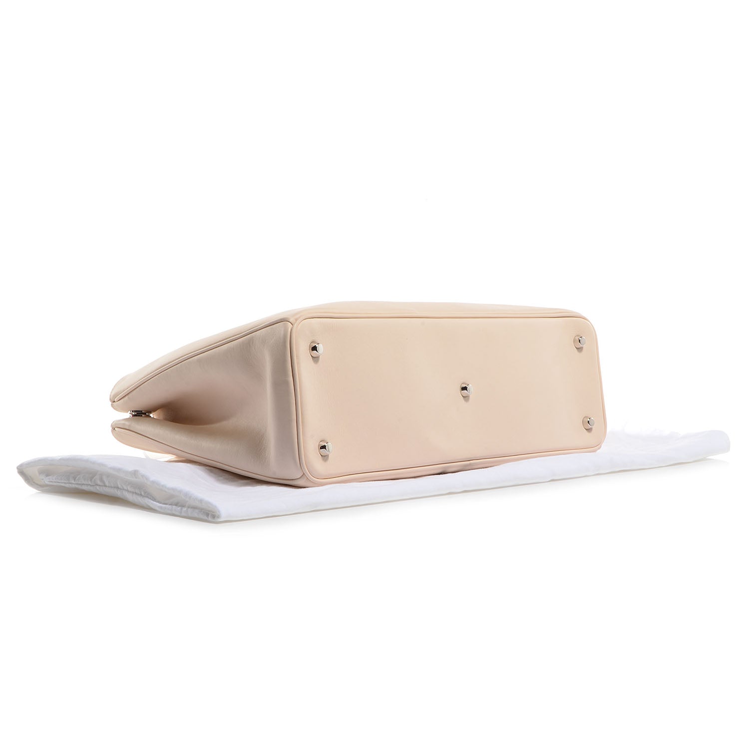 Christian Dior Smooth Calfskin Large Diorissimo Tote Beige 4 of 9