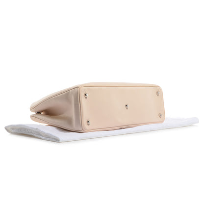 Christian Dior Smooth Calfskin Large Diorissimo Tote Beige 4 of 9