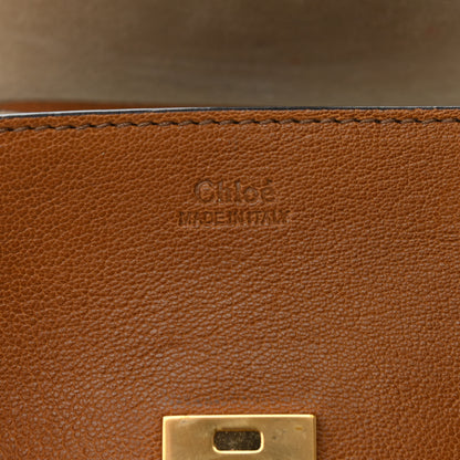 Chloe Grained Lambskin Mini Drew Shoulder Bag Caramel 7 of 11