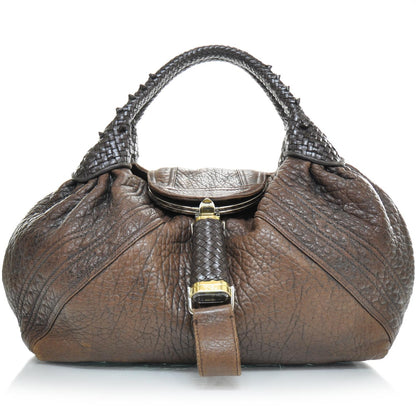 Fendi Nappa Nuvolata Spy Cognac 1 of 12