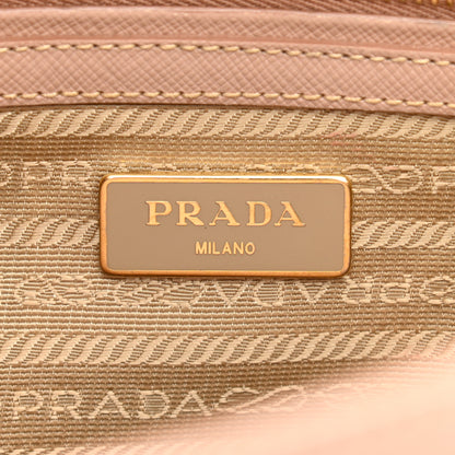 Prada Saffiano Small Galleria Double Zip Tote Cammeo 5 of 15