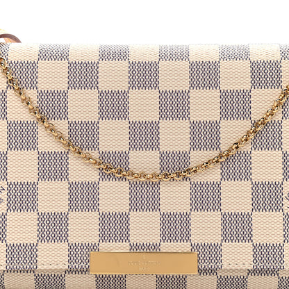 Louis Vuitton Damier Azur Favorite MM 8 of 10