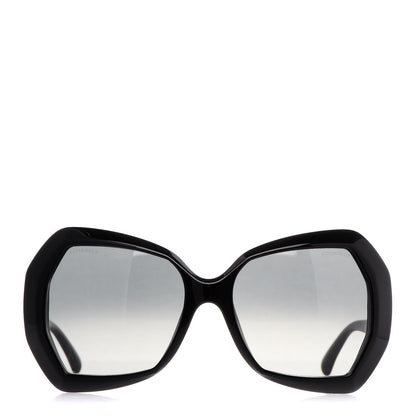 Chanel Acetate Oversized Sunglasses 5365 Black 2 of 7