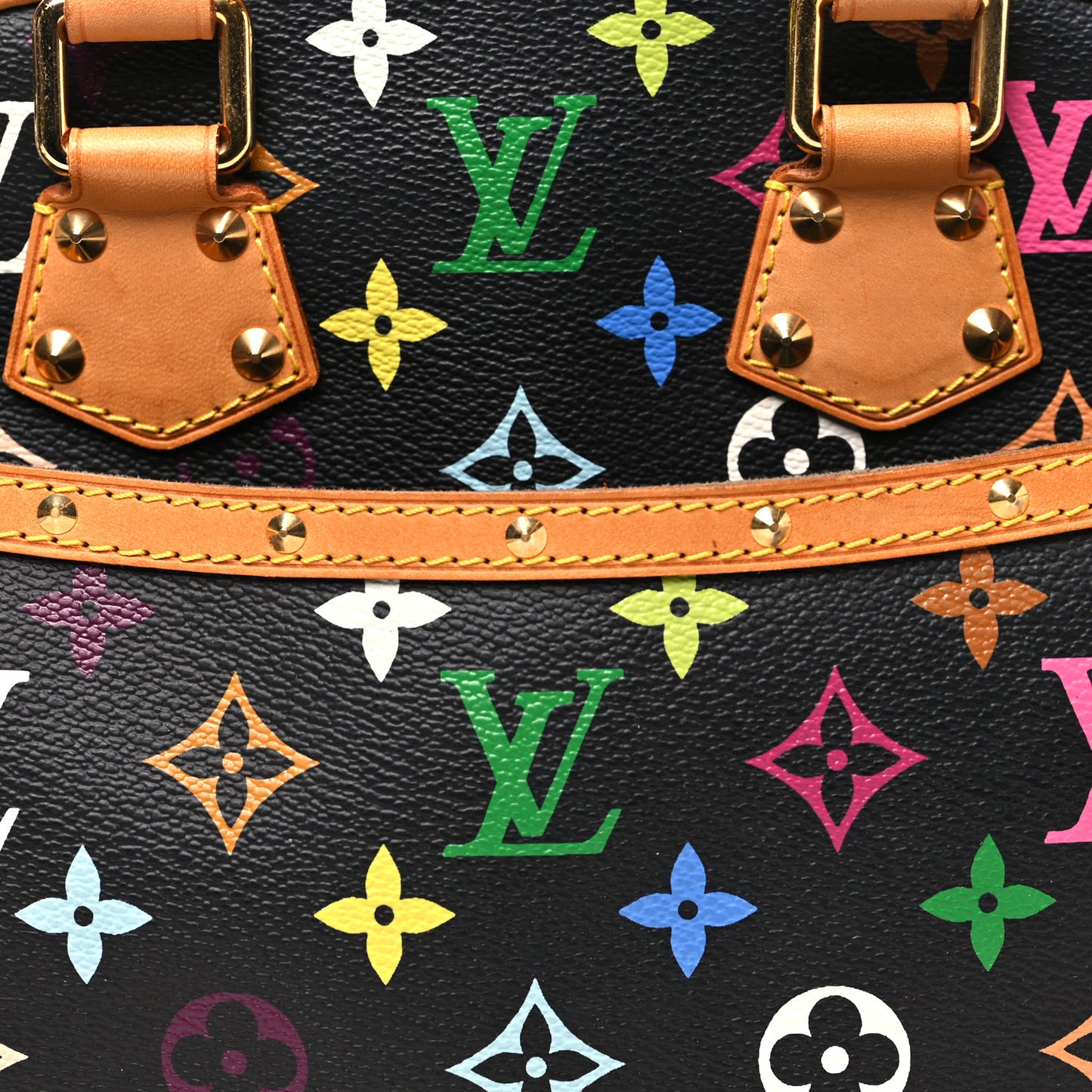 Monogram Multicolor Trouville Black