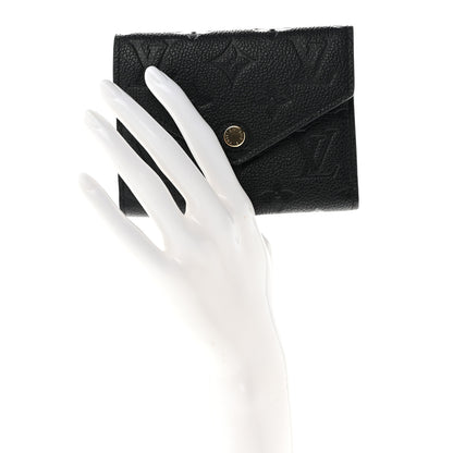 Louis Vuitton Empreinte Victorine Wallet Black 2 of 6