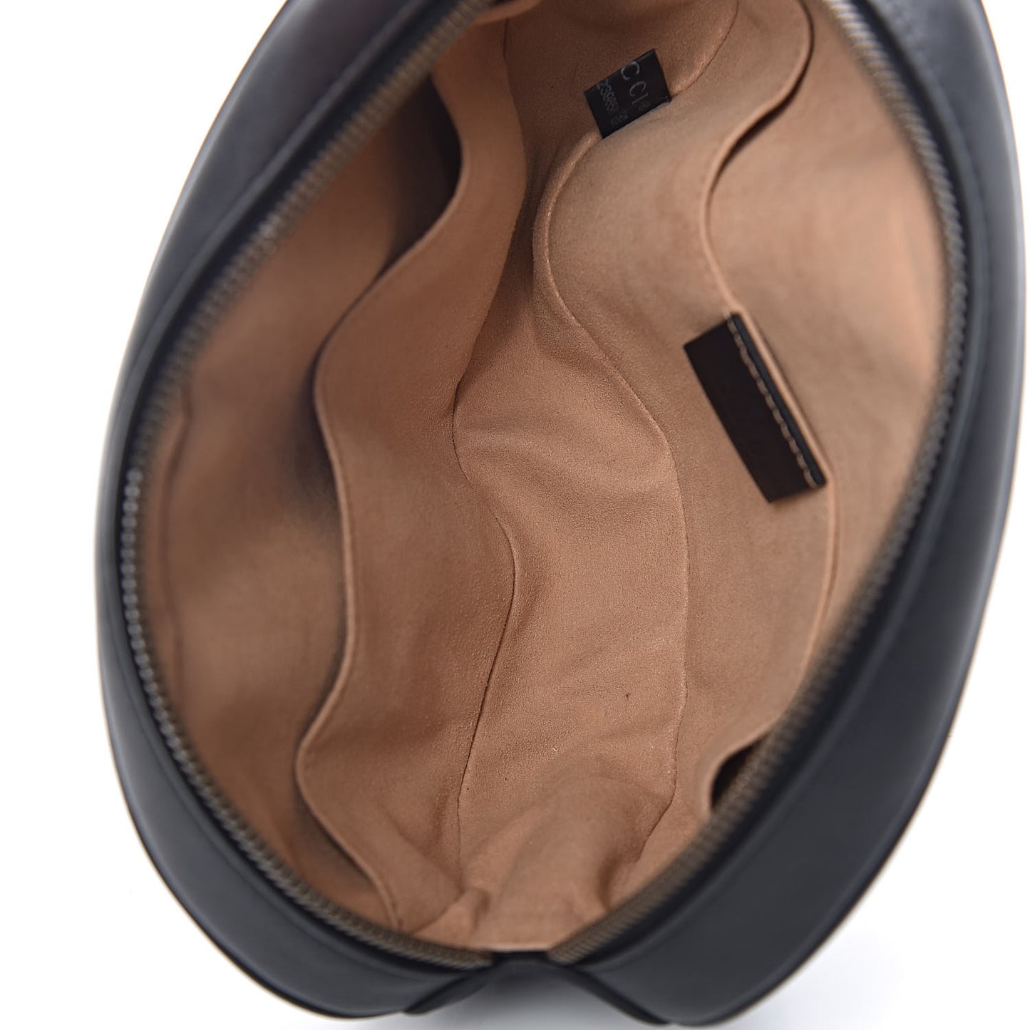 Calfskin Matelasse GG Marmont Belt Bag 95 38 Black