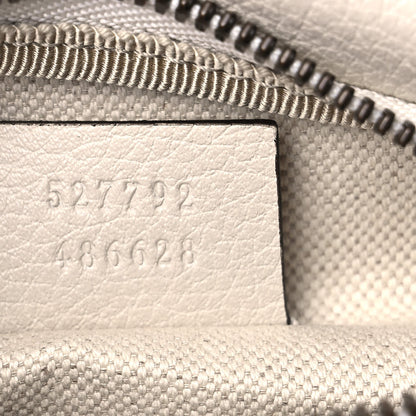 Gucci Grained Calfskin Small Logo Belt Bag White 7 of 9