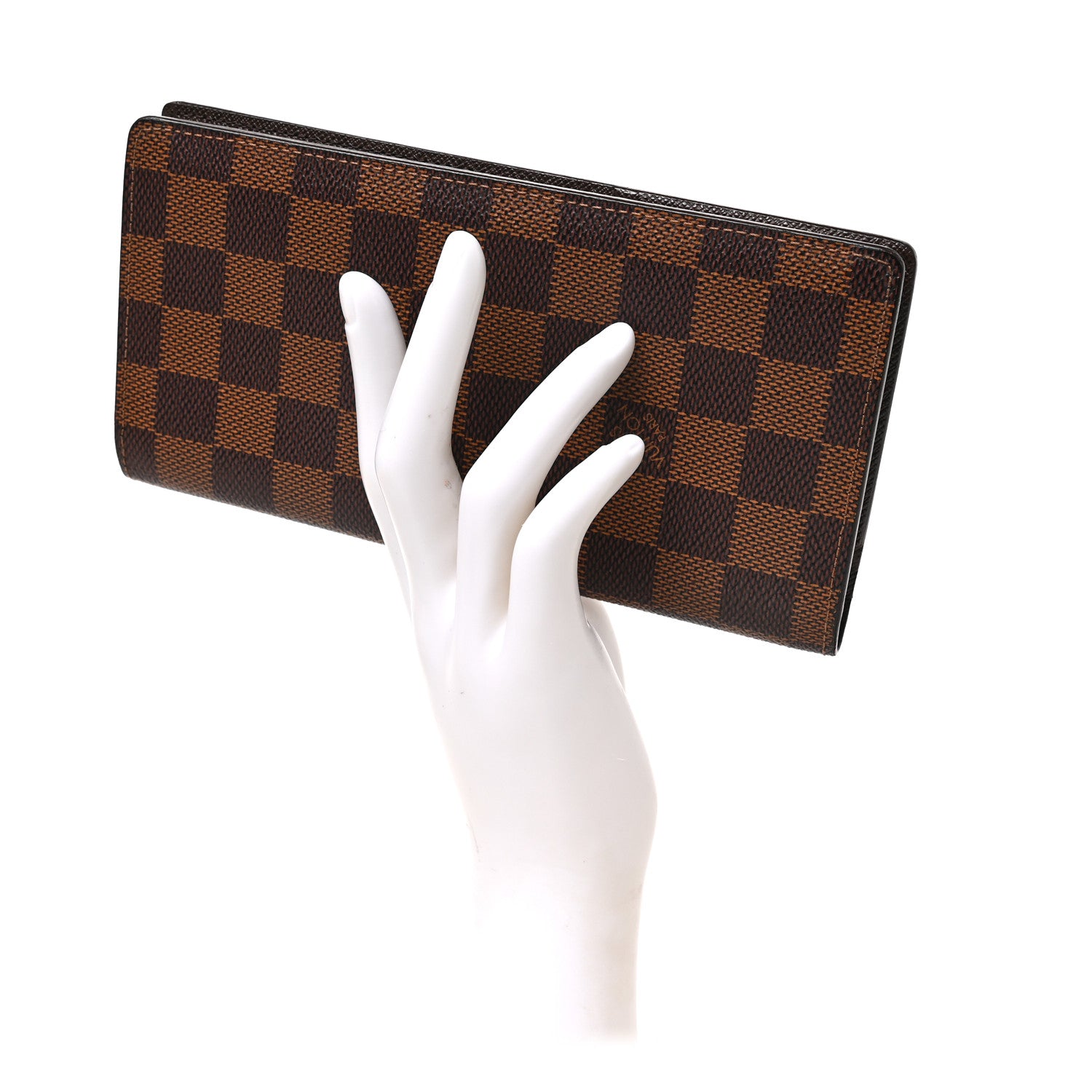 Louis Vuitton Damier Ebene Brazza Wallet 2 of 6