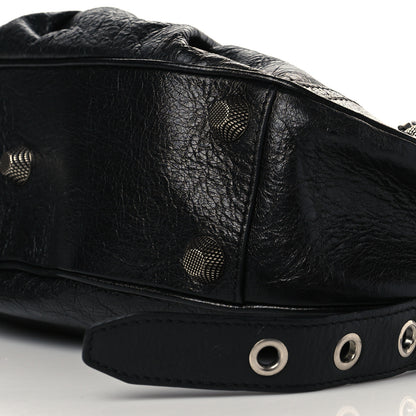Balenciaga Agneau Arena Small Le Cagole Shoulder Bag Black 10 of 10