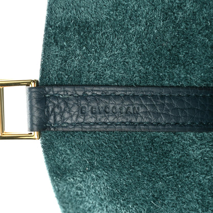 Hermes Taurillon Clemence Matte Alligator Picotin Lock Touch 22 MM Vert Bosphore 7 of 13