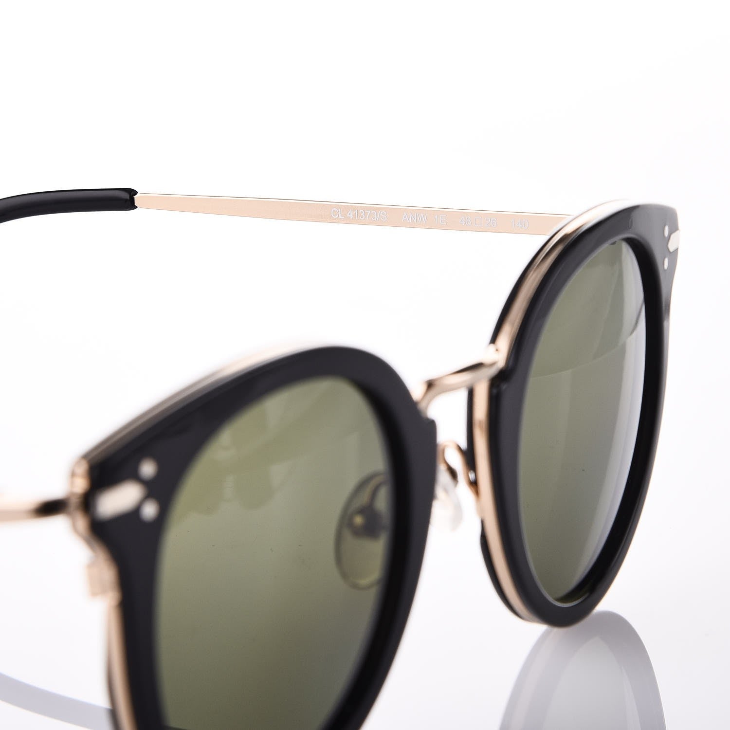 Celine Acetate Lea Sunglasses CL41373/S Black 5 of 7