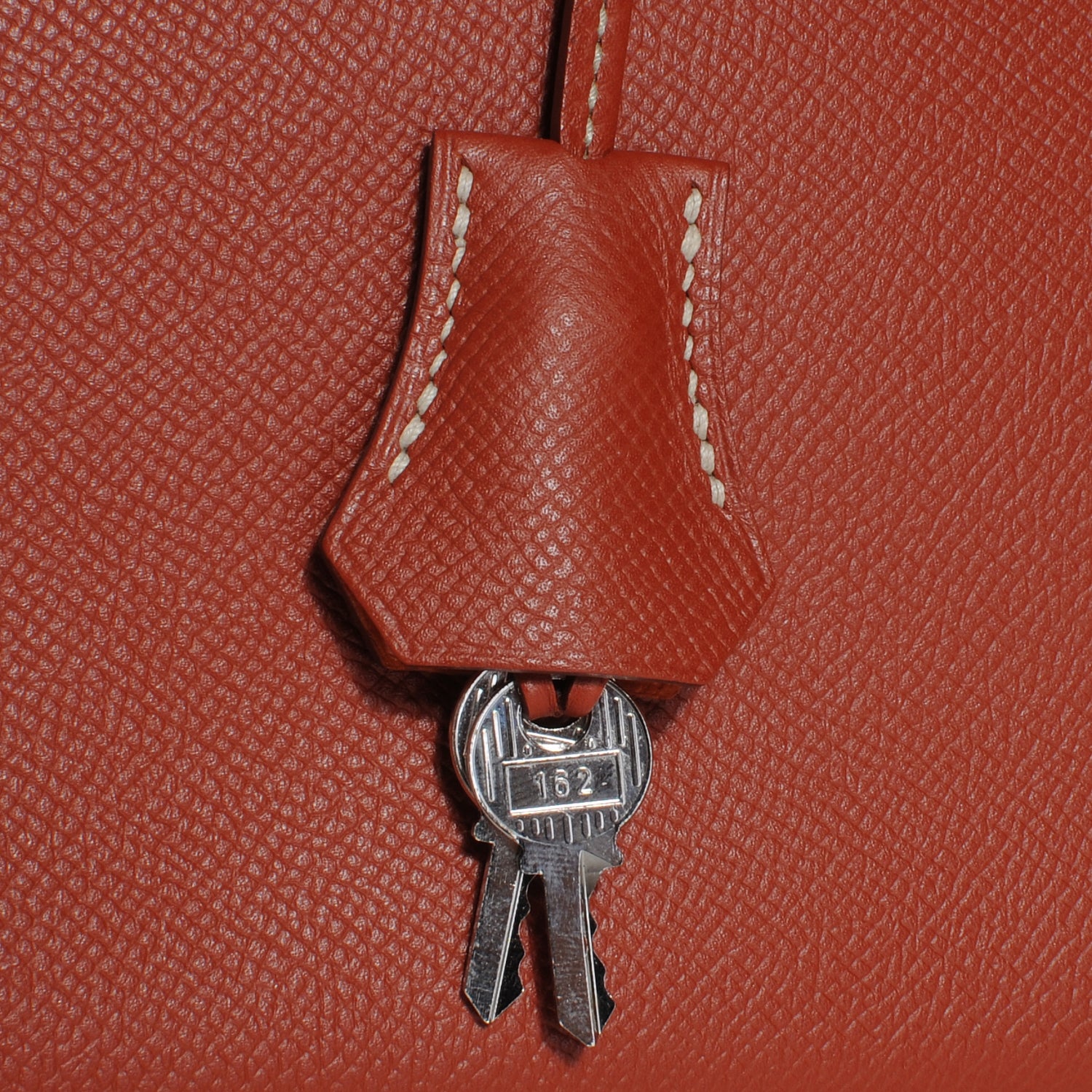 Hermes Epsom Candy Birkin 35 Brique Orange 9 of 11