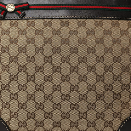 Gucci Monogram Web Medium Mayfair Tote Dark Brown 8 of 11