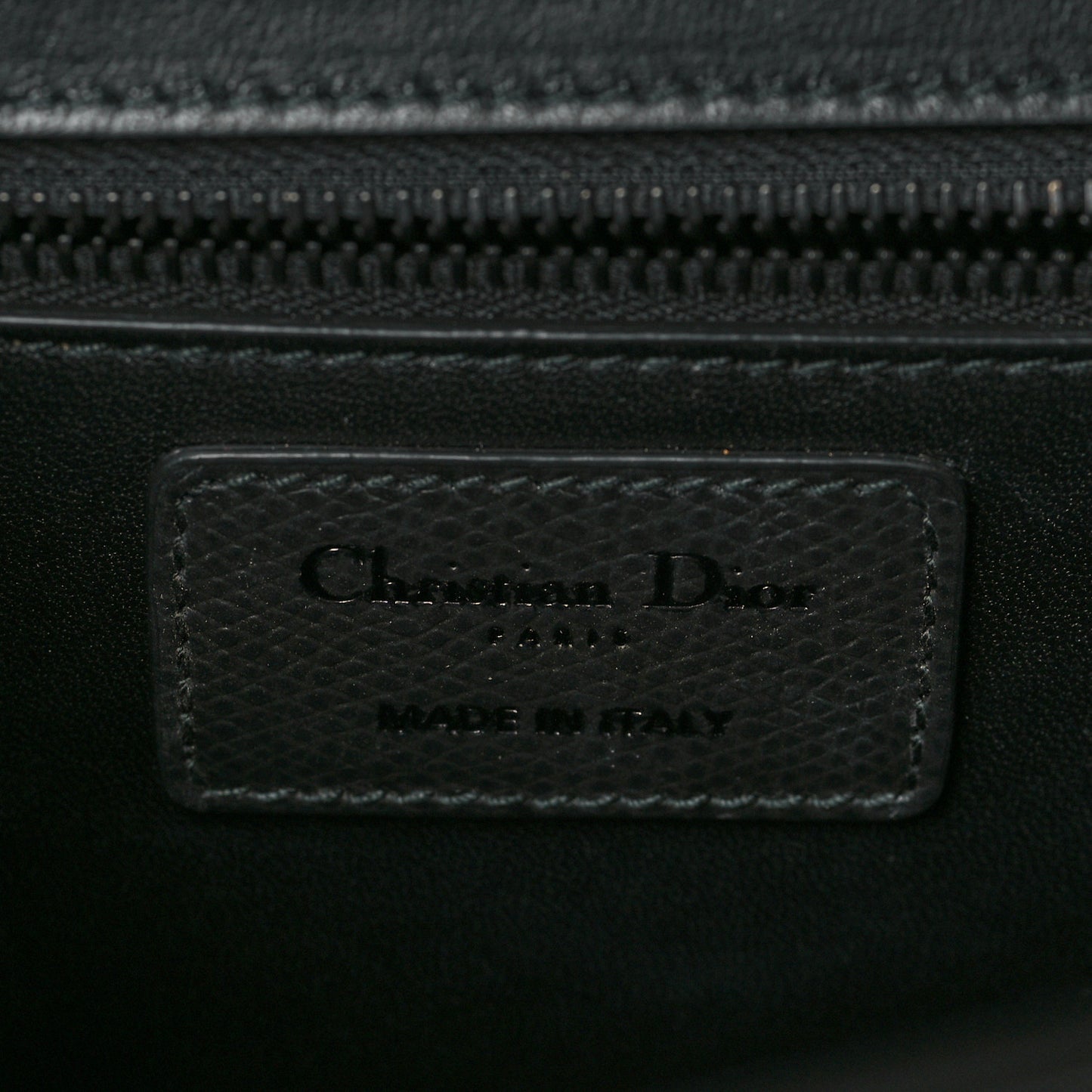 Ultra Matte Grained Calfskin 30 Montaigne Flap Bag Black