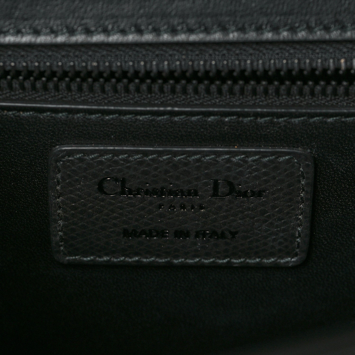 Christian Dior Ultra Matte Grained Calfskin 30 Montaigne Flap Bag Black 6 of 9
