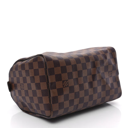 Louis Vuitton Damier Ebene Speedy 25 4 of 9