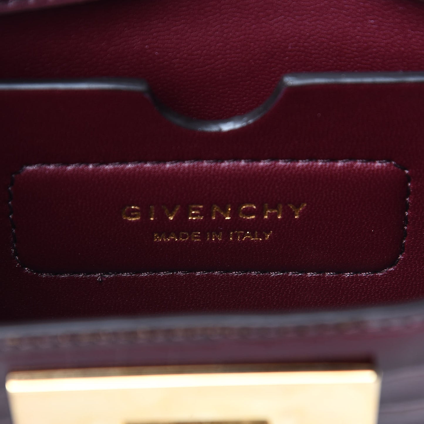 Calfskin Crocodile Embossed Eden Belt Bag Eggplant