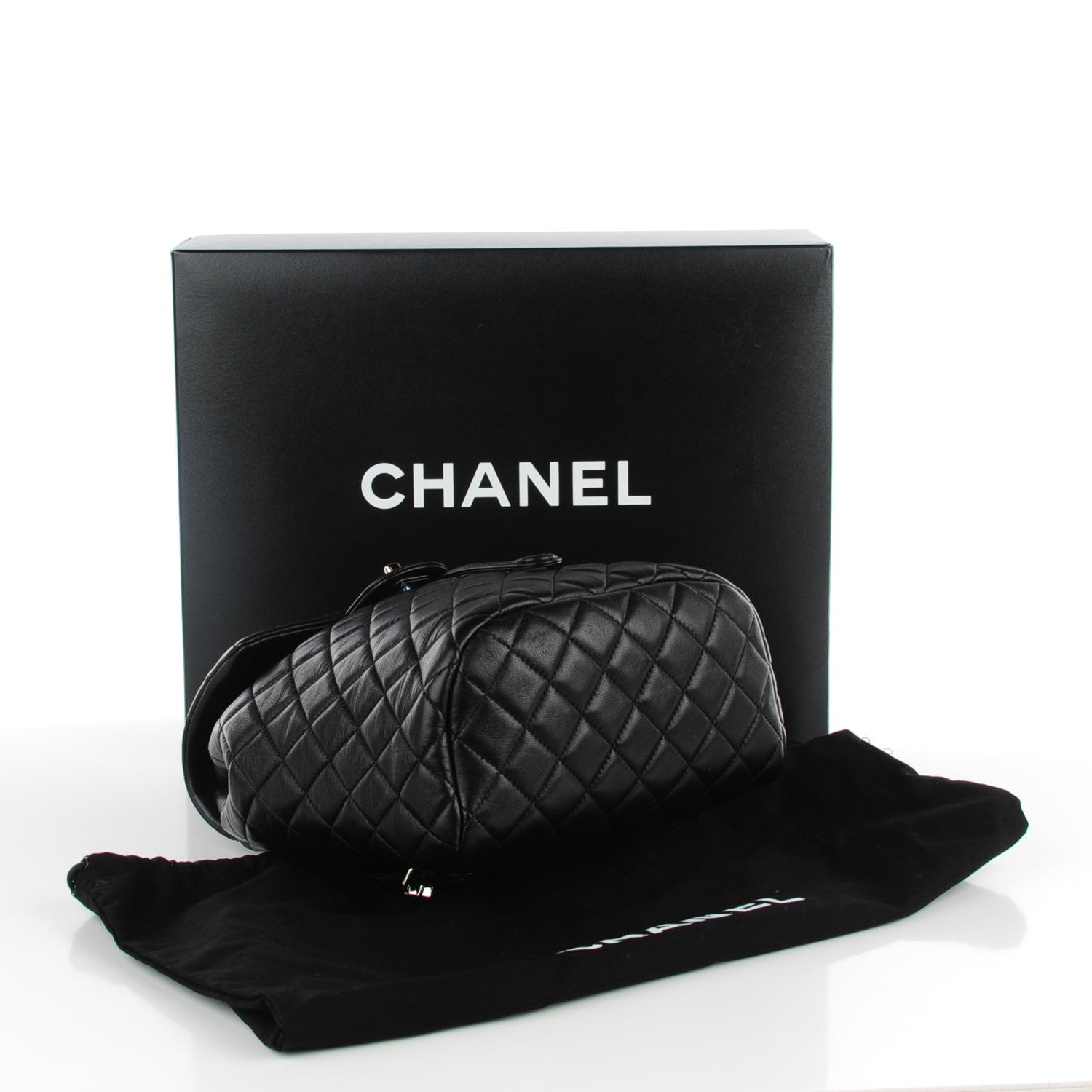 Chanel Lambskin Quilted Small Urban Spirit Backpack Black 4 of 8