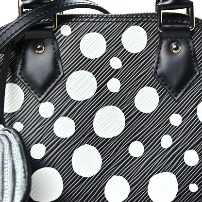 Louis Vuitton X YK Epi Alma BB Black White 7 of 9