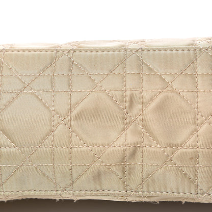 Christian Dior Nylon Cannage Shopper Tote Beige 11 of 13