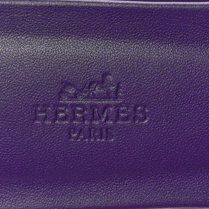 Hermes Calfskin Oran Sandals 39 Violet Majorette 7 of 8
