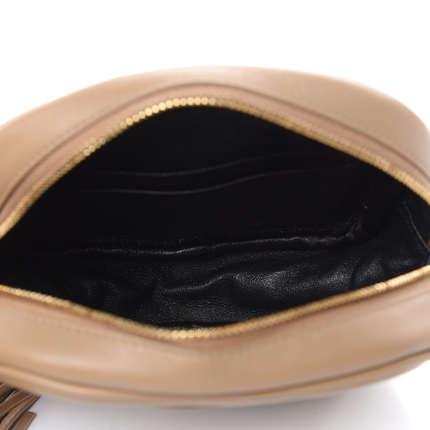 Nappa Monogram Blogger Bag Deep Beige