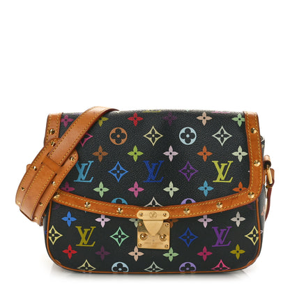 Louis Vuitton Monogram Multicolor Sologne Black 1 of 11