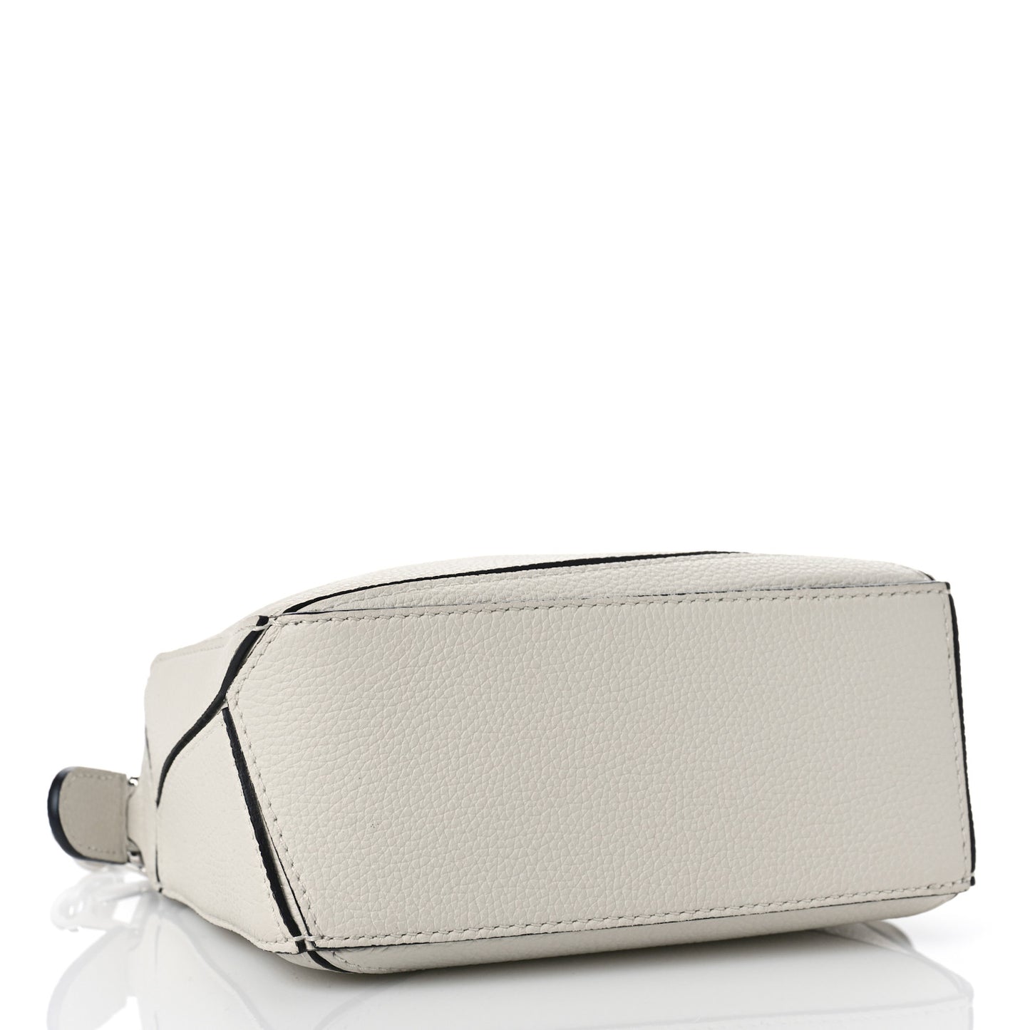 Calfskin Mini Puzzle Bag Soft White