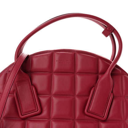 Bottega Veneta Butter Calfskin Padded Swoop Amaranto 7 of 9