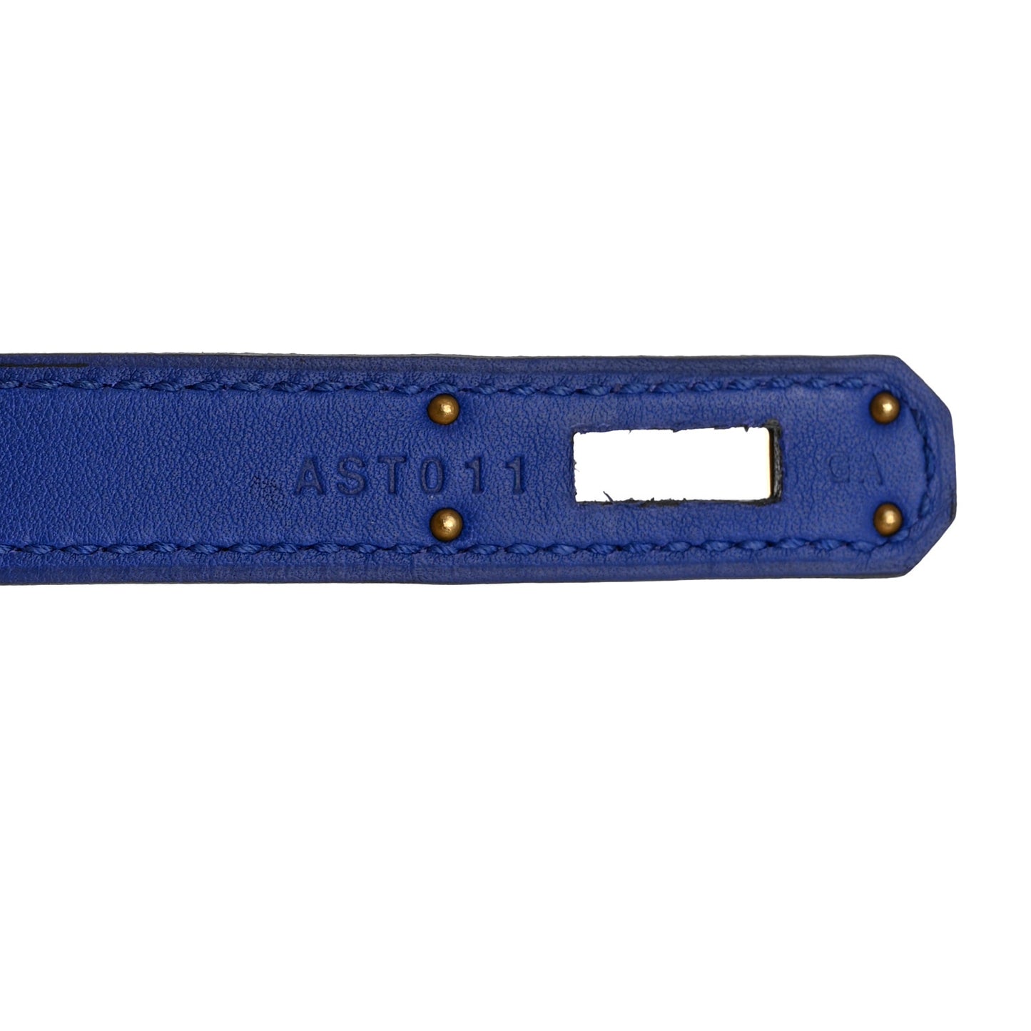 Swift Kelly Cut Clutch Pochette Bleu Electrique