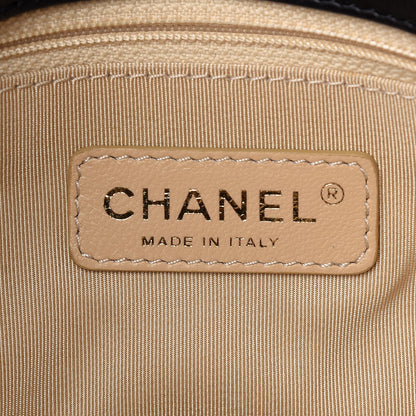 Chanel Calfskin Quilted Medium CC Crown Flap Black 6 of 12
