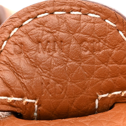 Hermes Taurillon Clemence Evelyne III PM Gold 7 of 14